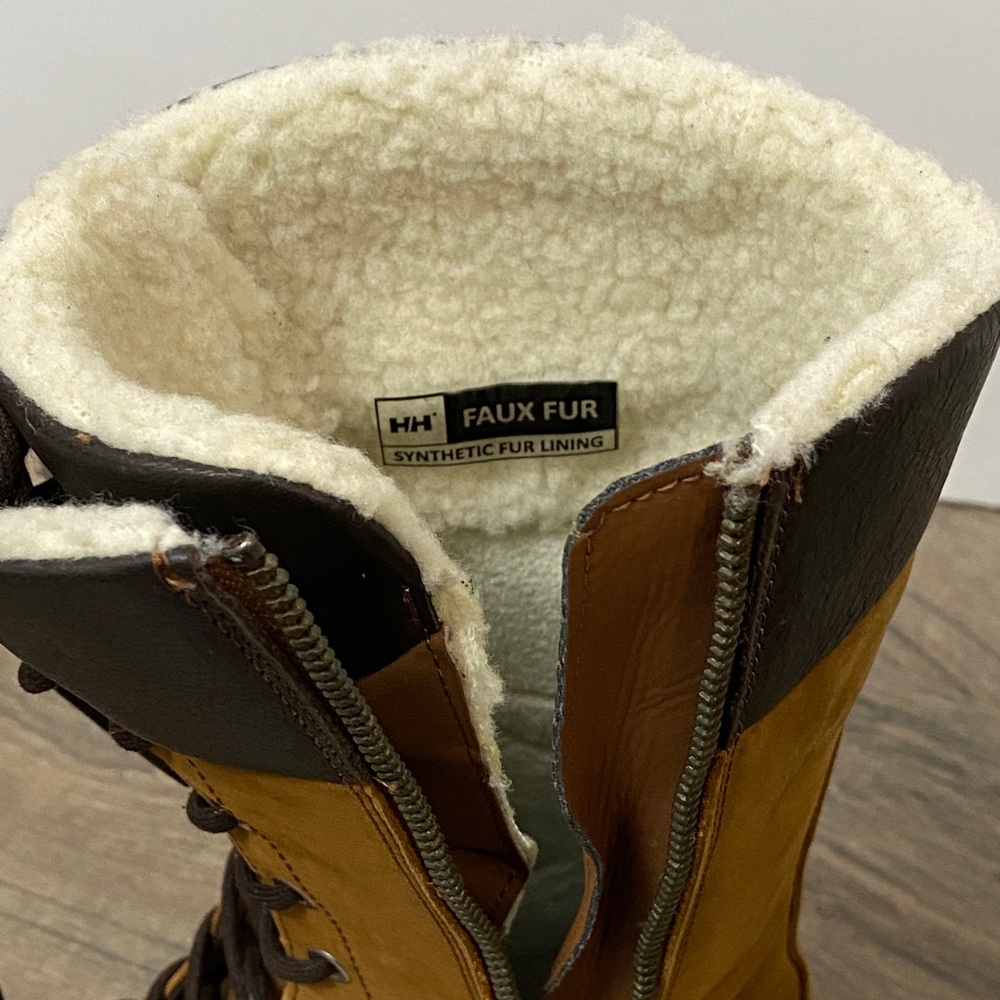 Helly Hanson Waterproof Leather Boots Size 6 - Picture 5 of 8